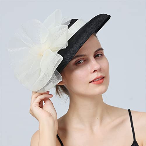 Accessoire d'église chic et chapeau de soirée formel pour mariage d'été