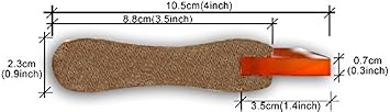 TECHTONGDA 15cm(6'')65 Durometer Width of Handle Silk Screen Printing Squeegee Screen Printing Material Handle Woden Squeegee