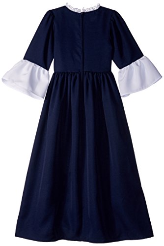 Disfraz Martha Washington para niño, talla M miniatura 2