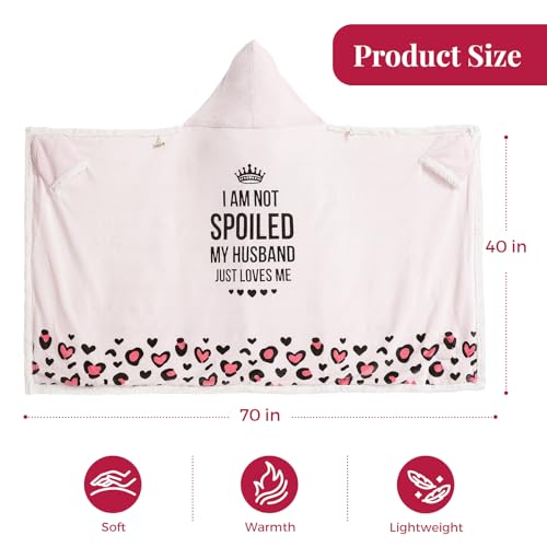 57% Off Wearable Heated Blanket Hoodie for Women - Valentine's Gift