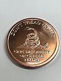 2015 Dont Tread on Me Eternal Vigilance 1 Ounce Copper Round