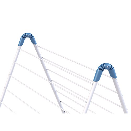 Minky Clothes Airer, Over Bath Clothes Drying Rack, Compact Clothes Dryer, Clothes Horse, Drying Rack Laundry, Bath Rack, 9.5m Drying Space, Clothes Drying Racks - Image 5