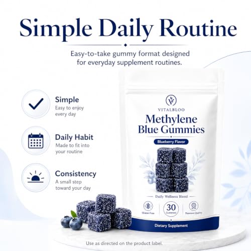 VITALBLOO CrystalBlu Methylene Blue Gummies