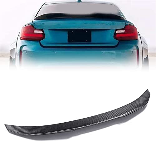 Becquet de coffre arrière en carbone pour BMW F22 et F87 M2 Coupé style aérodynamique