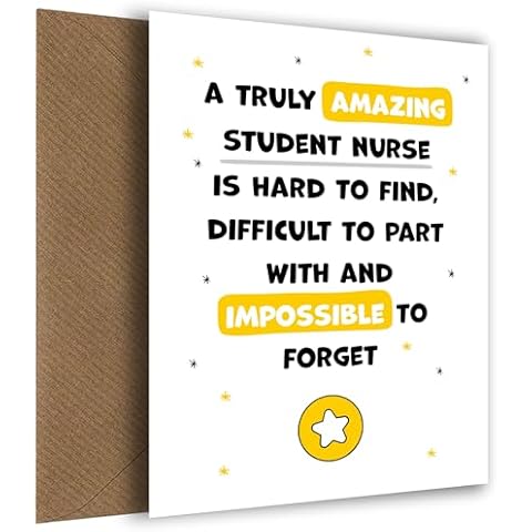 Student Nurse Thank You Card - Hey Chimp Cover