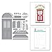Spellbinders Door Base Open House Collection Metal Etched Dies