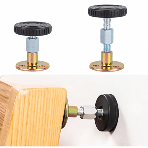 Adjustable Bed Frame Anti-Shake Tool，Bedside Fixer，Headboard Stoppers For Wall，Headboard Stoppers，Easy To Install,2 Pieces (1.3In-2.52In) #TOP27