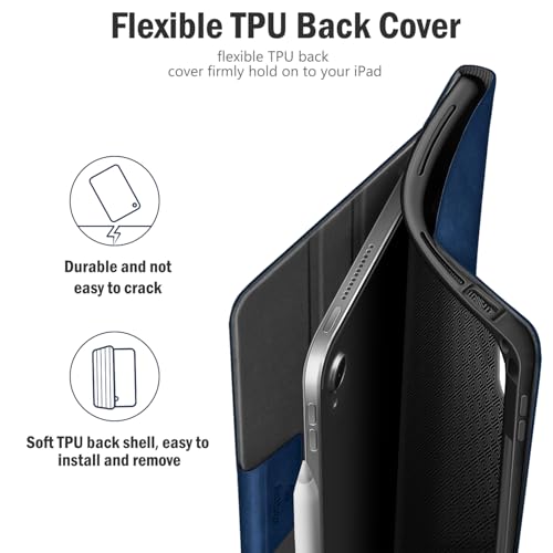Antbox for iPad Air 13 Inch Case 2026 M4 /2025 M3 /2024 M2, Built-in Pencil Holder, Fully Supports Pencil Pro and Pencil