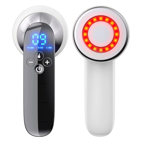 IGTOPS Masajeador de celulitis,máquina de cavitación ultrasónica,microcorriente EMS anticelulitis,moldea el vientre perfecto,cintura,brazos,piernas y caderas con tecnología ultrasónica recargable por