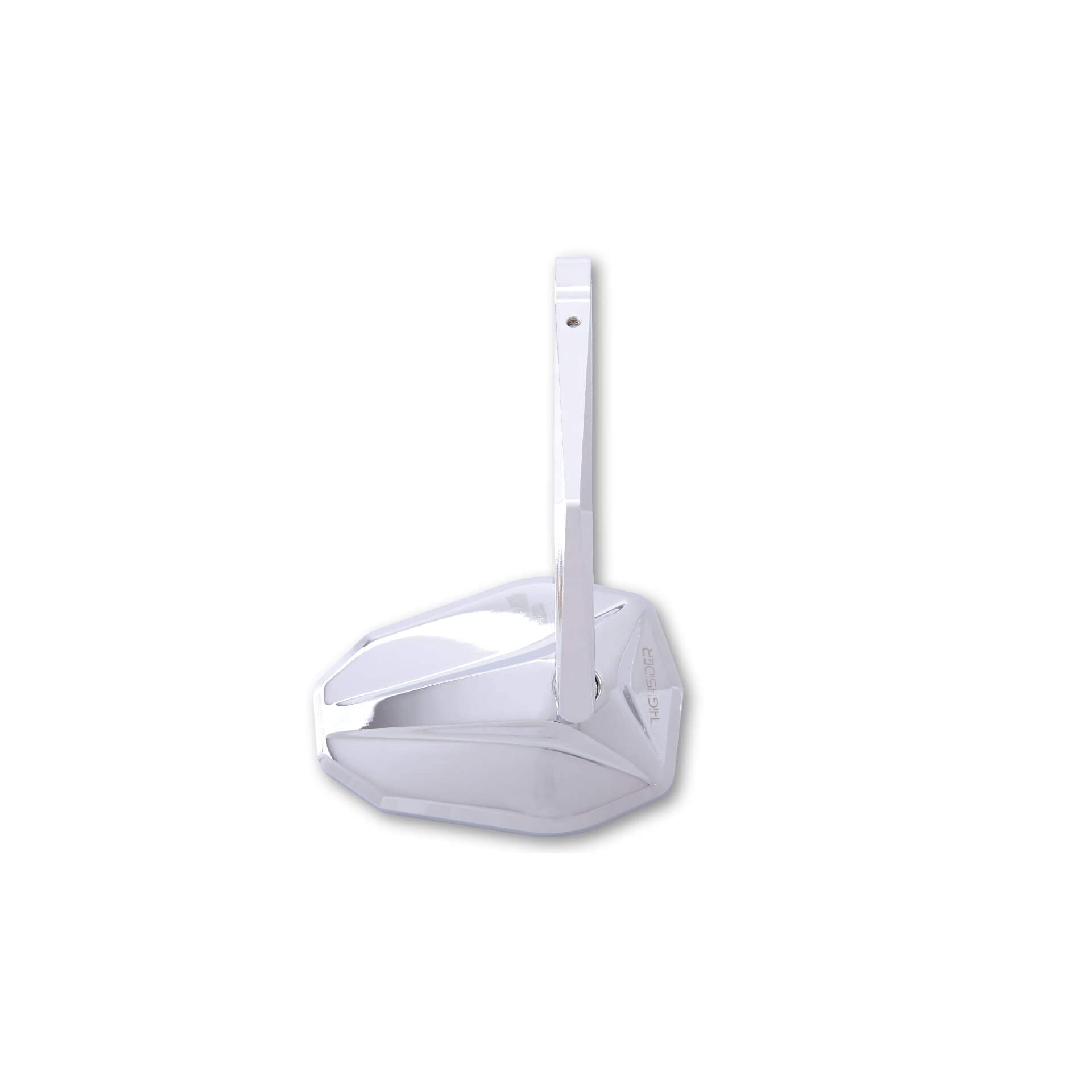 HIGHSIDER Lenkerendenspiegel VICTORY, 1 Zoll chrom