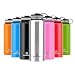 Winterial Insulated Water Bottle, 40oz, Double Walled HOT & Cold, Vacuum Sealed, Red, Thermos