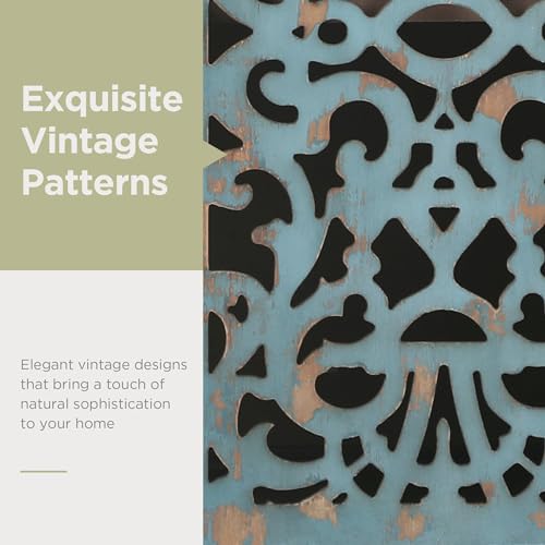 Sophia-William-Sideboard-and-Buffet-with-Storage-3-Door-Hollow-Carved-Accent-Cabinet-Distressed-Wood-Storage-Cabinet-Cupboard-for-Kitchen-Dining-Room-Living-Room-Entryway-Blue Sophia William Sideboard and Buffet with Storage 3 Door Hollow Carved Accent Cabinet Distressed Wood Storage Cabinet Cupboard for Kitchen Dining Room Living Room Entryway Blue