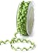May Arts 3/8-Inch Wide Ribbon, Olive Scalloped Trim