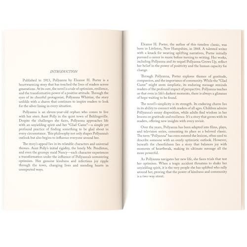 Image of Pollyanna | Children's Classic for Girls and Boys | Unabridged & Complete (192 Pages) | Paperback Edition with Premium Cover | Fiction Novel for Readers of All Ages (Classic Novels)