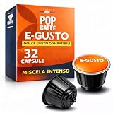 POPCAFFE' 32 CAPSULE INTENSO COMPATIBILI CON NESCAFE DOLCE GUSTO