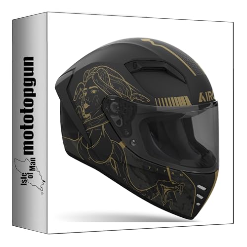 Casque intégral moto Airoh Connor XL titane mat routier