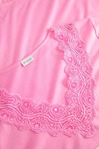 Pyjama Rösch en dentelle coton et modal l'élégance nuit