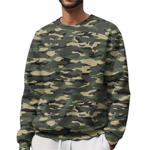 Pull avec col rond homme pour les sorties décontractées et le sport en automne