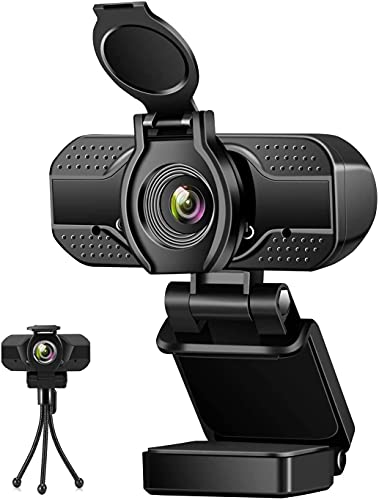 Image of 1080P Ultra HD Webcam, Microphone; Laptop Desktop PC Video Webcam, Widescreen for Video Streaming, Conference, Gaming, Online Classes