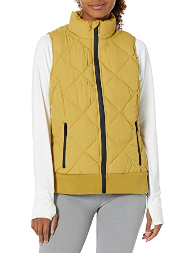 Marc New York Performance Women's Straight-Zip Vest, Olive Oil, Large #TOP20