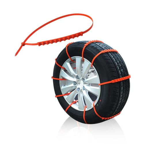DCZBYCJ 20 Stück Schneeketten Auto für BMW iX3 Electrique G08 2021-2025, rutschfeste Reifenketten Auto Notfallketten Winter Fahrsicherheitsketten Zubehör