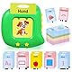 Sprechende Lernkarten Deutsch Lernspielzeug 384 Wörtern Sprechen Lernen Flash Karten Deutsch Lernspiele Sprachspiele Spielzeug ab 2 3 4 5 Jahre, Lernen Alphabet Zahlen Farben Tier Talking Flash Cards