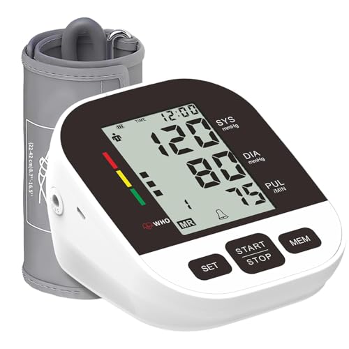 CardioVantage Blood Pressure Monitor for Home Use, Upper Arm Blood Pressure Machine with Large Cuff...