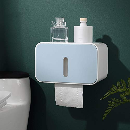 Cintre boîte à mouchoirs et porte-papier toilette étanche pour petits espaces encombrés