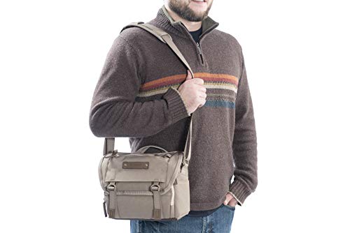 Image of VANGUARD VEO RANGE21M BG Small Shoulder Bag for Mirrorless /CSC Camera, Beige