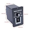 Forward/Reverse Electric Motor Speed Controller X920 DC 12V~60V Motor Pulse Width Modulator Regulator Motor Speed Controller for Motor Speed Control
