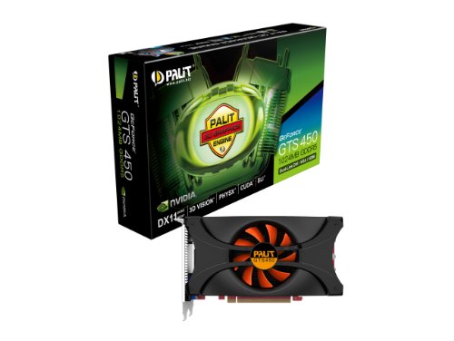 Palit GeForce GTS450 1024 MB 128rbg GDDR5 x16 HDCP Ready SLI PCI Express 2.0 rfIJ[h NE5S4500FHD01Ή