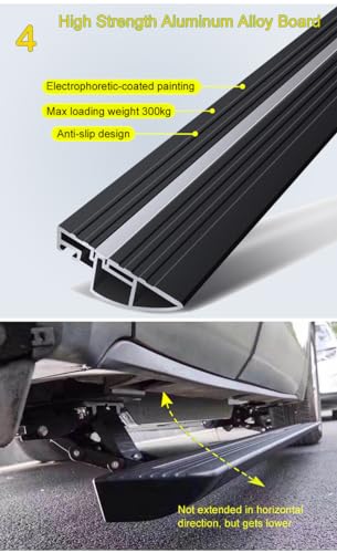Estribos eléctricos desplegables para Land Rover Defender 110 miniatura 7