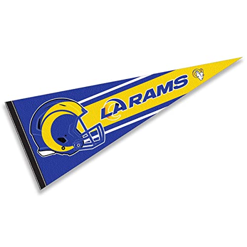 Fanion Los Angeles Rams WinCraft 76 cm grand drapeau mural pour supporter NFL