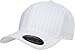 Original Flexfit Pinstripe Hat Baseball Blank Cap Fitted Flex Fit 6195P Large / Xlarge - White / Black
