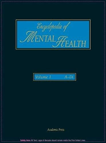 Encyclopedia of Mental Health: v. 1: Vol 1