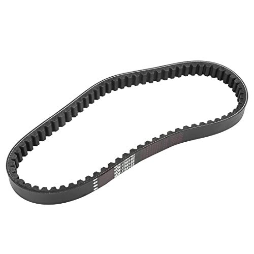 F FIERCE CYCLE 4CW-17641-02 Motorrad Antriebsriemen aus Gummi für ZY125 Schwarz