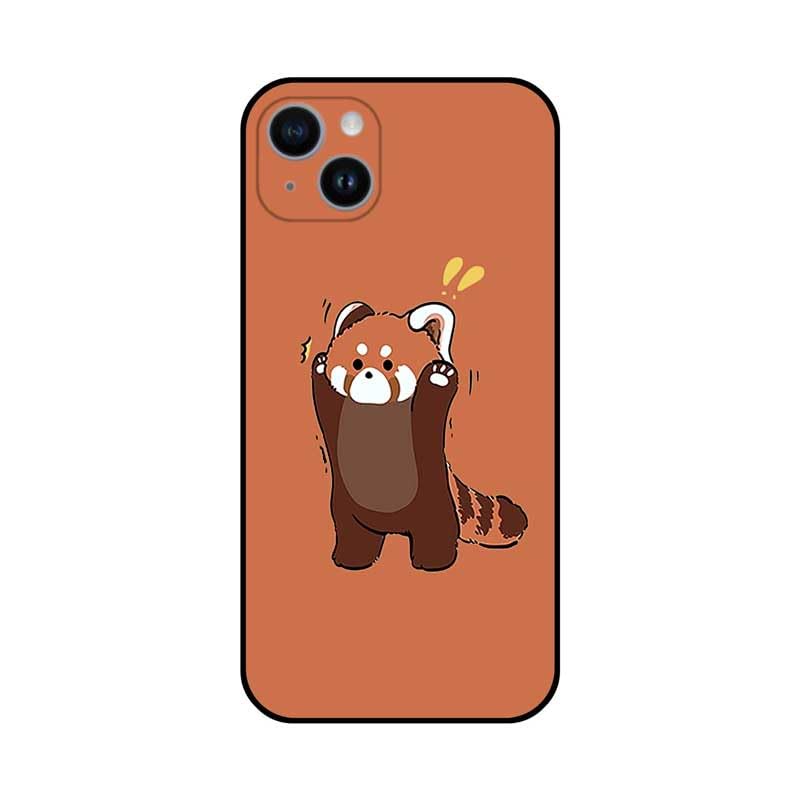 Amazon.com: Red Panda Phone Case Cute Lesser Panda Cases Cartoon Raccoon  Art : Cell Phones & Accessories