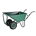 Produktbild DEMA Gartenschubkarre SK130 Twin  130L, 2-Rad Schubkarre/Schiebkarre/Hofkarre, belastbar bis 150kg, robust & stabil, ideal für Garten, Baustelle & Transport