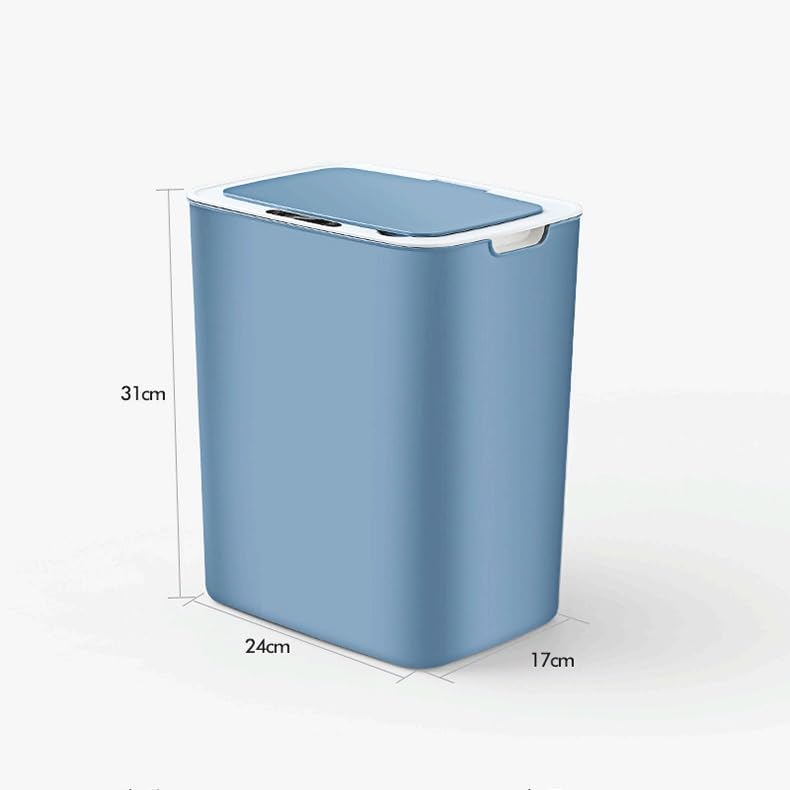 Smart Bathroom Trash Can Automatic Bagging Can Touchless Narrow Smart Sensor Garbage Bin Smart Home image 3