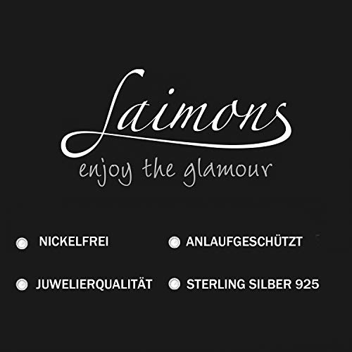 Laimons Orecchini da bambina a forma di farfalla