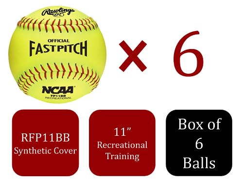 Rawlings FP11BB Ncaa Recreational Fastpitch Softballs thumb #1
