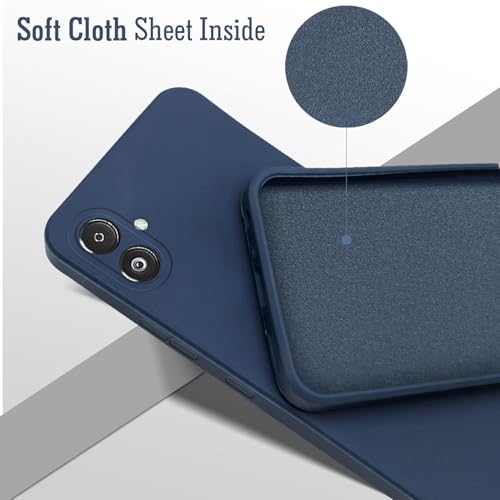 Image of JOTECH Back Case Cover for Samsung Galaxy F14 5G | Full Camera Protection | Soft TPU Flexible Shockproof Mobile Back Cover -Blue