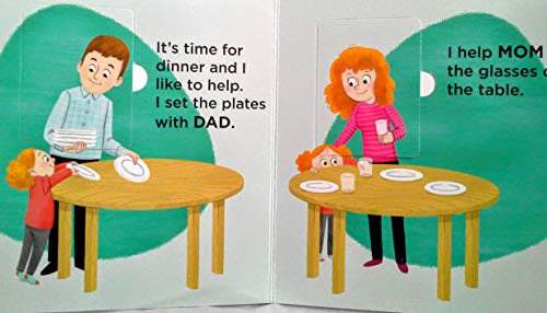 Interactive Lift-A-Flap Sign Language Book Set For Kids: Bathtime, Bedtime, Mealtime & Playtime; Learn To Sign Board Book (Set Of 4 Books) #TOP4