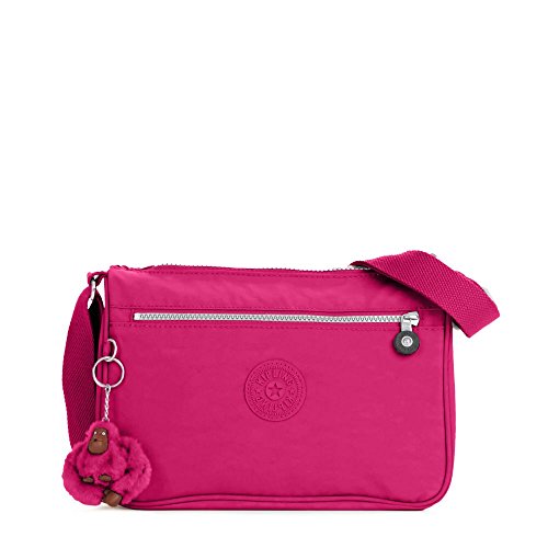 Kipling Women's Callie Solid Crossbody Bag, Very Berry, One Size