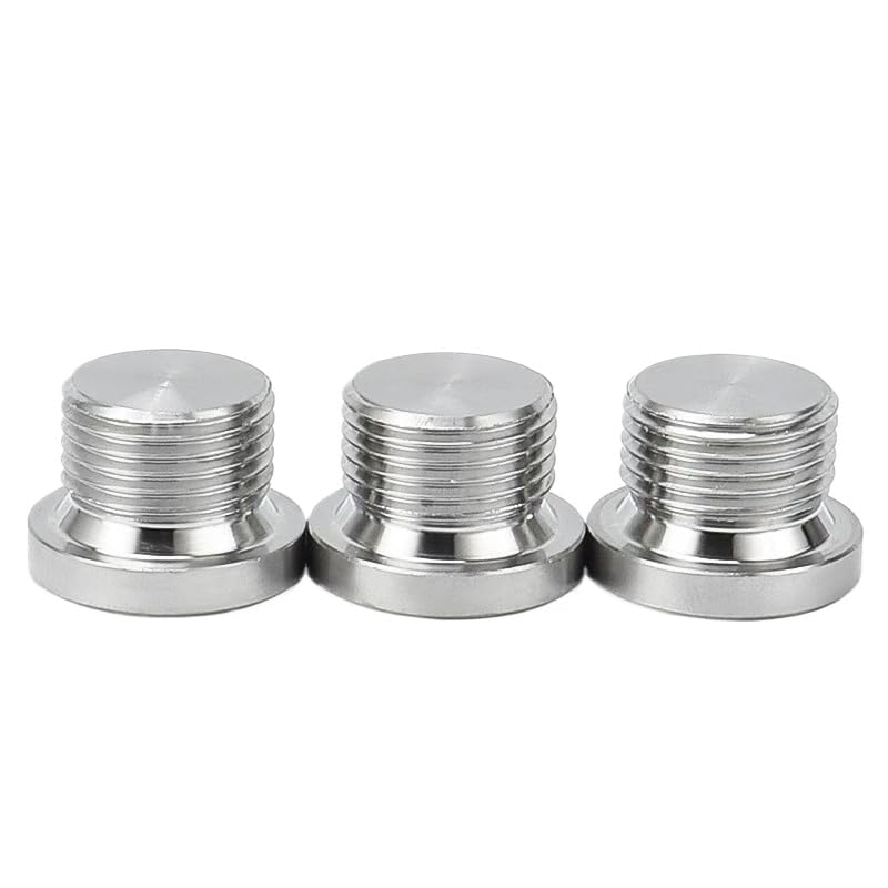 SS304 Stainless Steel Hexagon Socket Screw Plugs with Parallel Screw Thread DIN908 (G1-1/4-1pcs)