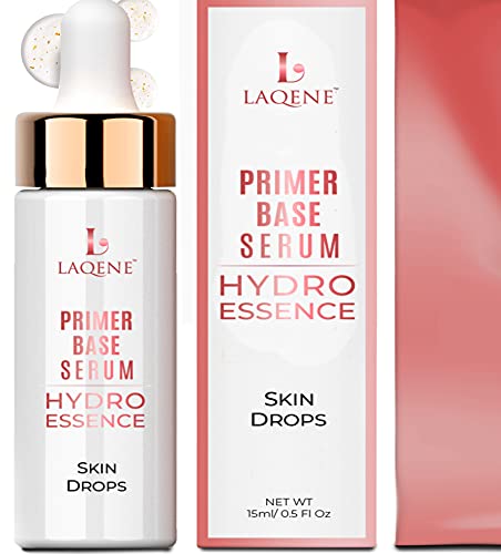 LAQENE Primer Serum – Silky Smooth Skin – Minimize Pores, Soothe, Even Tone & Texture, Blur Fine Lines Anti-Aging Moisturizing Vegan Nourishing Primer Serum
