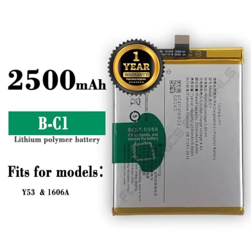 Image of B-C1 Battery for Vivo Y53 /53i / 1606 Battery with 1 Year Warranty**** (P181)
