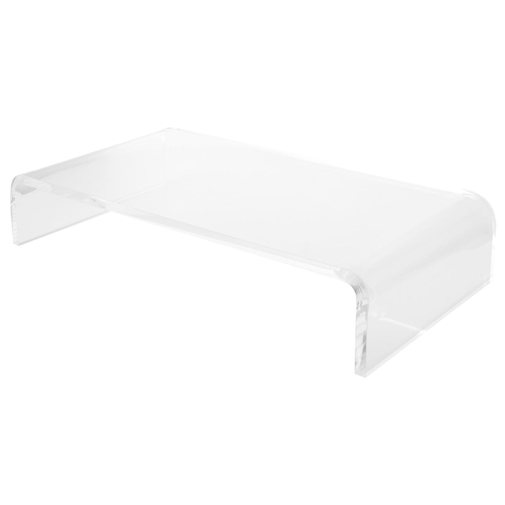Toddmomy Copertura Tastiera Trasparente in Acrilico Protettiva Anti-gatto Lavabile Supporto Integrato per Aumentare Altezza e Protezione Tastiera Laptop
