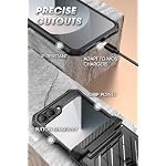 SUPCASE for Samsung Galaxy Z Flip 7 FE / 6/5 Case with Kickstand, Black - Image 6