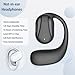 WooAwesome Open Ear Headphones - 120 Days Standby Time - 24H Playtime - Control Music, Phone Calls & Volume with Built-in Remote. Wireless Earbuds. Left Ear ONLY (Black)
